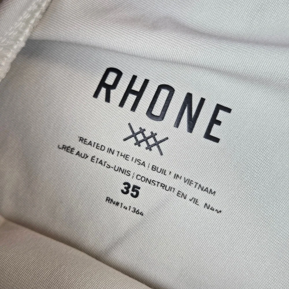 Rhone Commuter Pants Mens 35x29 Khaki Tan 5-Pocket Performance Chino